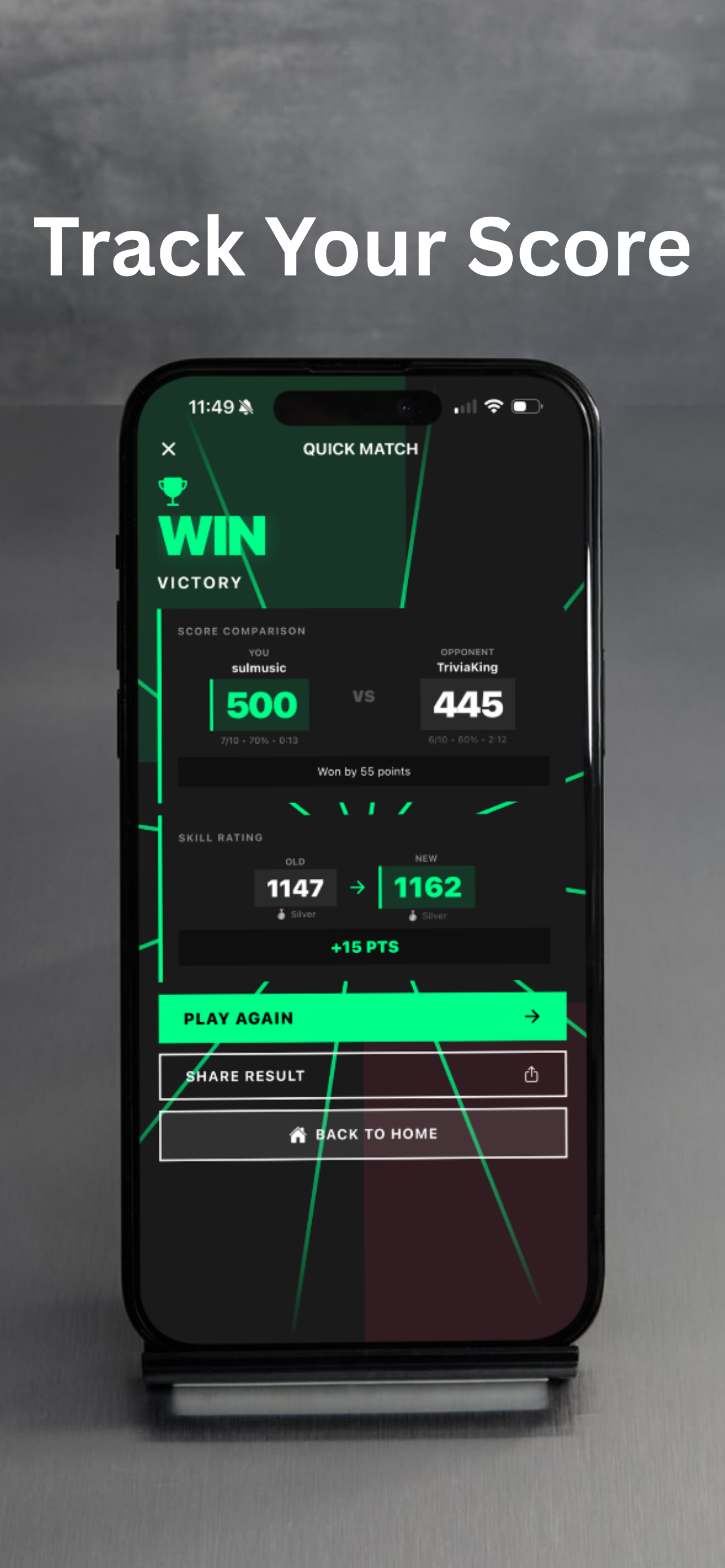 SquadBrain results